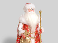 Кукла Дед Мороз из Великого Устюга