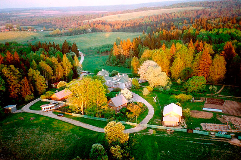 Усадьбы Подмосковья осень