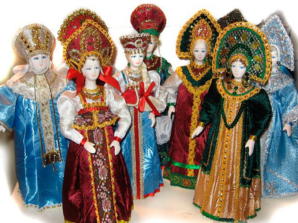 Куклы в народных русских костюмах своими руками